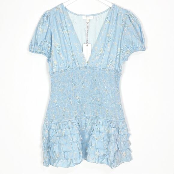 LoveShackFancy Radia Mini Dress - Picture 3 of 10